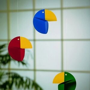 NWT Flensted "Talking Tree" Scandinavian Minimalist Bird Mobile